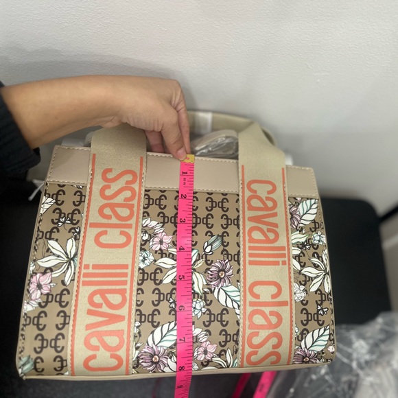 NWT Cavalli Class Serafina Top Handle Tote in Floral MSRP:$98 - Picture 6 of 6